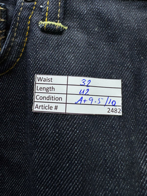 Firetrap® Waist: 32" | Blue | Straight Fit Denim Pants | Cotton | 2482 - Genuine Maal