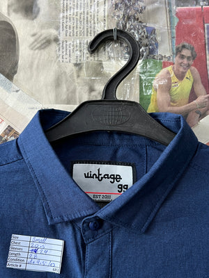 Vintage® Small | Chest: 20.5" | Blue | Shirt | 682 - Genuine Maal