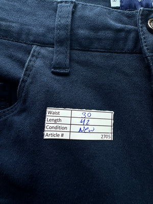 Steel & Jelly® Waist: 30" | Light Navy | Slim Fit Chino Pant | Cotton - Elastane | 2705 - Genuine Maal