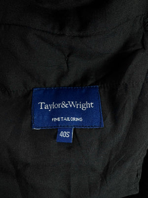 Taylor & Wright® Waist: 38" | Grey | Dress Pant | Poly - Viscose | 2700 - Genuine Maal