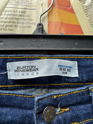 Bruton® Waist: 32" | Blue | Denim Pants | Cotton - Elastane | 2487 - Genuine Maal