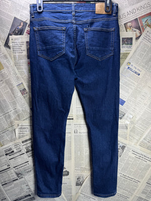 Bruton® Waist: 32" | Blue | Denim Pants | Cotton - Elastane | 2487 - Genuine Maal
