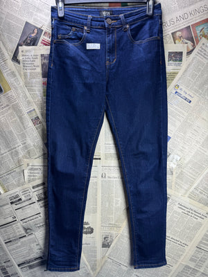 MAN® Waist: 30" | Blue | Skinny Fit Denim Pants | Poly - Cotton - Elastane | 2491 - Genuine Maal