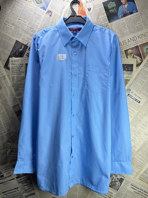 Winter Bottom's® Large | Chest: 23" | Blue | Collar: 15.5" Shirt | Poly - Cotton | 4645 - Genuine Maal