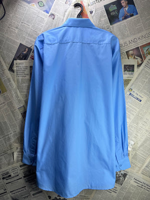 Winter Bottom's® Large | Chest: 23" | Blue | Collar: 15.5" Shirt | Poly - Cotton | 4645 - Genuine Maal