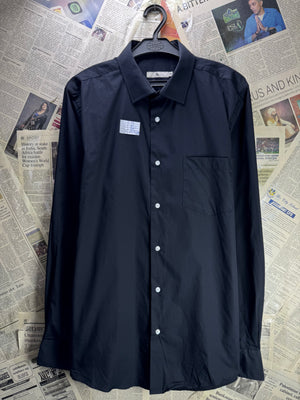 Tu® Medium | Chest: 22" | Black | Collar: 15.5" Shirts | Poly - Cotton | 4653 - Genuine Maal