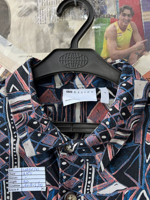 Asos® L/XL | Chest: 24.5" | Geometric | Huawei | 762 - Genuine Maal
