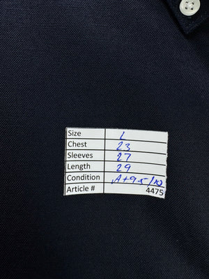 Steel & Jelly® Large | Chest: 23" | Blue | Shirt | Poly - Cotton - Elastane | 4475 - Genuine Maal