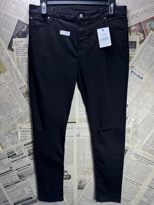 Asos® Waist: 36" to 38" | Black | Denim Pants | Poly - Cotton - Elastane | 2726 - Genuine Maal