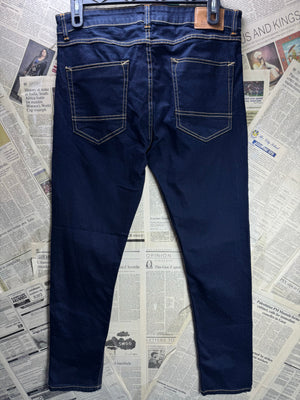 Soulcal & Co.® Waist: 34" | Blue | Denim Pants | Cotton - Elastane | 2727 - Genuine Maal