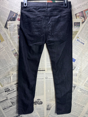 Denim Co.® Waist: 32" | Black | Skinny Fit Denim Pants | Poly - Cotton - Elastane | 2473 - Genuine Maal