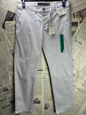 Denim Co.® Waist: 32" | Grey | Slim Fit Chino Pants | Cotton - Elastane | 2481 - Genuine Maal