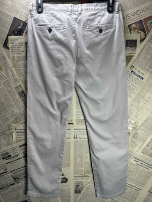 Denim Co.® Waist: 32" | Grey | Slim Fit Chino Pants | Cotton - Elastane | 2481 - Genuine Maal