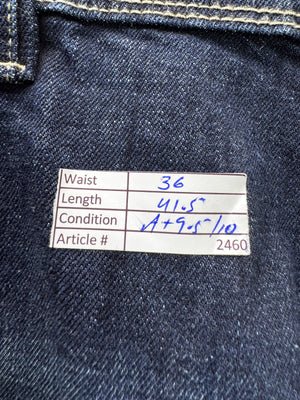 Kindred® Waist: 36" | Blue | Straight Fit Denim Pants | Cotton - Elastane | 2460 - Genuine Maal