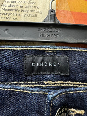 Kindred® Waist: 36" | Blue | Straight Fit Denim Pants | Cotton - Elastane | 2460 - Genuine Maal