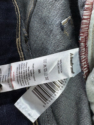 Kindred® Waist: 36" | Blue | Straight Fit Denim Pants | Cotton - Elastane | 2460 - Genuine Maal
