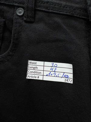 L*vi's® Waist: 30" | Black | Denim Pants | Cotton | 2472 - Genuine Maal