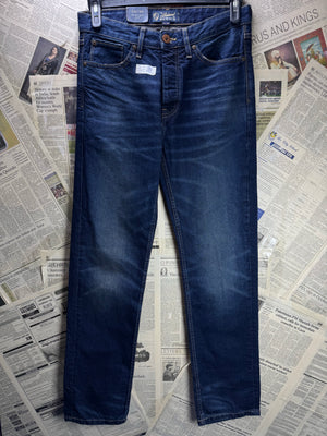 Howick® Waist: 30" | Blue | Denim Pants | Cotton | 2476 - Genuine Maal
