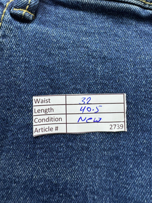 Pull&Bear® Waist: 32" | Blue | Super Skinny Denim Pants | Cotton - Elastane | 2739 - Genuine Maal