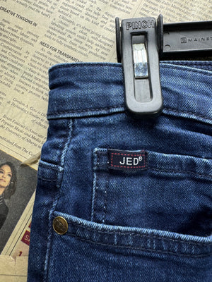 JED® Waist: 34" | Blue | Denim Pants | Cotton - Spandex | 2740 - Genuine Maal