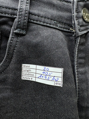 Calvin Klein® Waist: 30" | Black | Denim Pants | 2498 - Genuine Maal