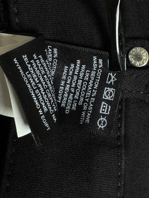 LDN DNM® Waist: 32" | Black | Super Skinny Denim Pants | Cotton - Elastane | 2454 - Genuine Maal