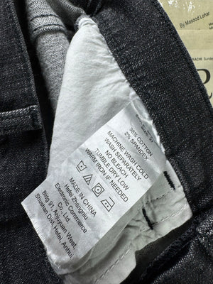 ERSDGG® Waist: 28" | Black | Denim Pants | Cotton - Spandex | 2462 - Genuine Maal
