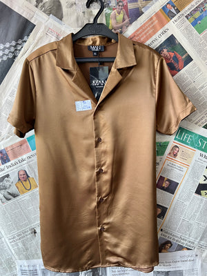 MAN® XS | Chest: 17.5" | Shiny Brown | Huawei | 311 - Genuine Maal