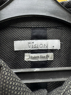 LCW Vision® Small | Chest: 21" | Black | Slim Fit Shirt | 4482 - Genuine Maal