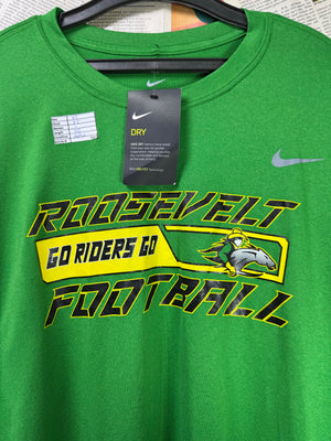N*ke® XL | Chest: 25" | Green | Sports Dri - Fit T-Shirt | Poly | 3317 - Genuine Maal