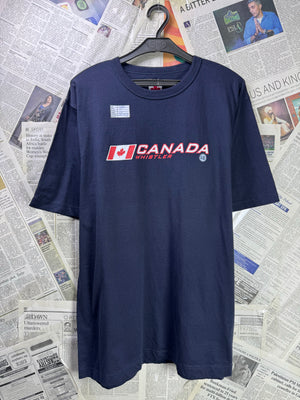 Canada® Large | Chest: 23" | Black | T-Shirt | Cotton | 3324 - Genuine Maal