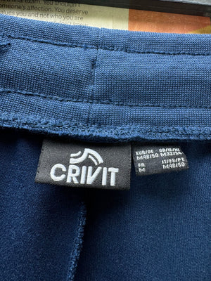 Crivit® Waist: 30" to 32" | Blue | Gym Trousers | Poly - Cotton | 2766 - Genuine Maal