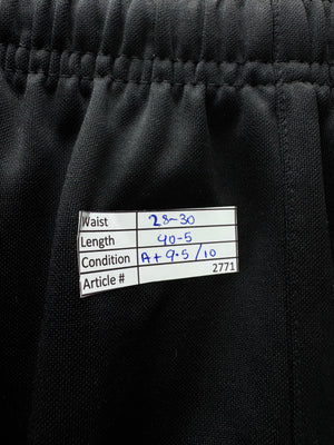 ® Waist: 28" to 30" | Black | Sports Trousers | Polyester | 2771 - Genuine Maal