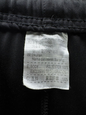 ® Waist: 28" to 30" | Black | Sports Trousers | Polyester | 2771 - Genuine Maal