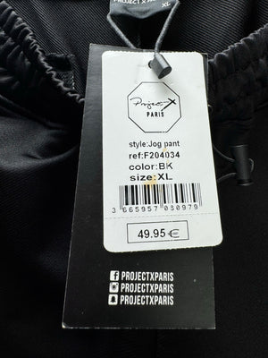 ProjectxParis® Waist: 30" to 32" | Black | Sports Trousers | Polyester | 2774 - Genuine Maal