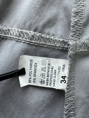 Spohlfgr® Waist: 34" to 36" | Silver | Gym Trousers | Poly - Spandex | 2999 - Genuine Maal