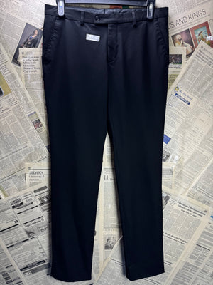 Zara® Waist: 34" | Black | Dress Pants | Poly - Viscose - Elastane | 2470 - Genuine Maal