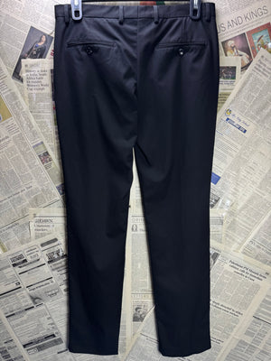 Zara® Waist: 34" | Black | Dress Pants | Poly - Viscose - Elastane | 2470 - Genuine Maal