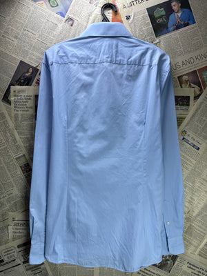 River Island® Medium | Chest: 22" | Blue | Shirts | Poly - Cotton | 4487 - Genuine Maal