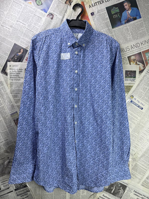 CL® Small | Chest: 21" | Blue | Shirt | Cotton | 3685 - Genuine Maal