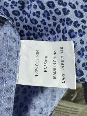 CL® Small | Chest: 21" | Blue | Shirt | Cotton | 3685 - Genuine Maal