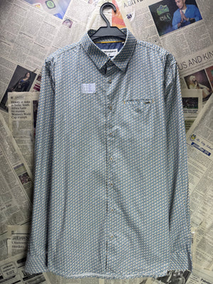 No Excess® Medium | Chest: 22" | Blue | Shirts | Cotton - Elastane | 4671 - Genuine Maal