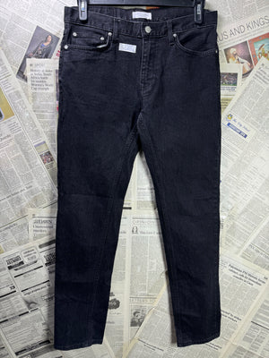 Five Four® Waist: 32" to 34" | Faded Black | Slim Fit Denim Pants | Cotton - Spandex | 1347 - Genuine Maal