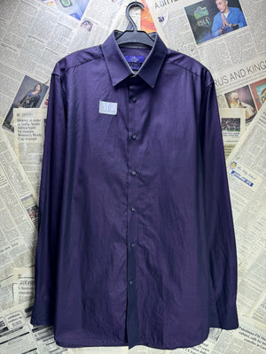 Next® Medium | Chest: 21.5" | Purple | Collar: 15.5" Regular Fit Shirts | Cotton | 4674 - Genuine Maal