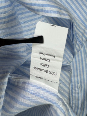 Pierre Cardin® Medium | Chest: 22" | Blue | Shirts | Cotton | 4676 - Genuine Maal