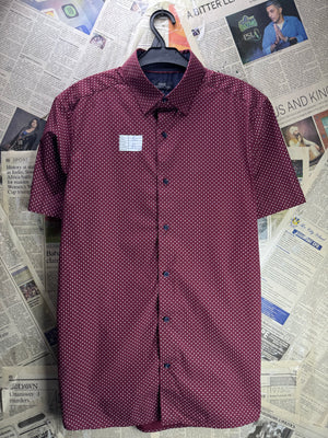 Next® Small | Chest: 20.5" | Red | Shirt | Cotton | 4660 - Genuine Maal