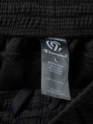 Ch*mpion® Waist: 30" to 32" | Black | Sports Shorts | Poly | 1354 - Genuine Maal