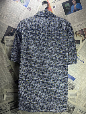 M&S® XL | Chest: 25" | Floral | Shirt | Cotton | 4664 - Genuine Maal