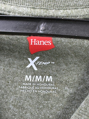 Hanes® Small | Chest: 20.5" | Moss Green | T-Shirt | Poly - Cotton - Visc | 3343 - Genuine Maal