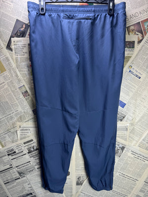 N*ke® Waist: 36" to 38" | Blue | Sports Trousers | Polyester | 3018 - Genuine Maal